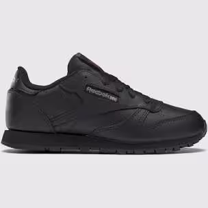 Reebok Classic Black Sneakers size 6